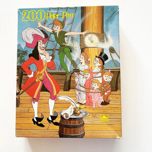 Vintage 80’s Golden Disney’s Peter Pan 200 Piece Puzzle Ages 6+